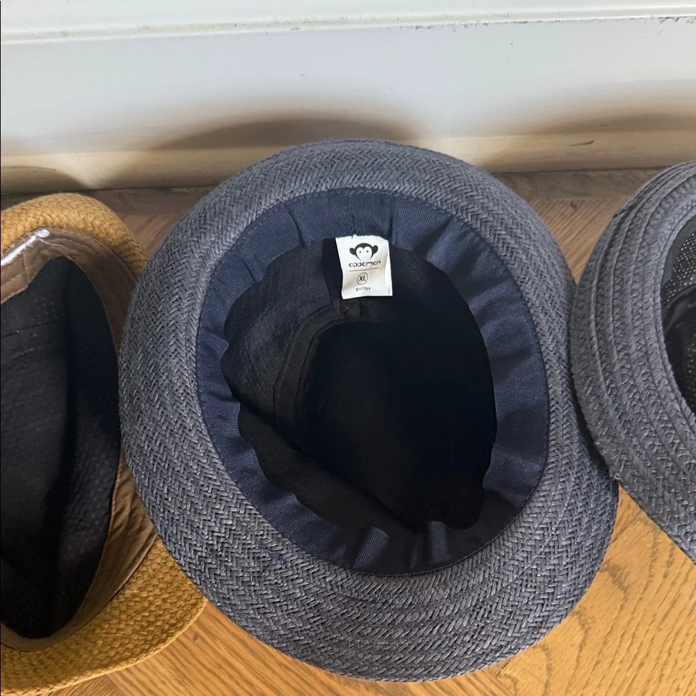 Appaman, GAP, 4 Kids Fedora Hat Set - Tan, Blue, Gray, and Cream